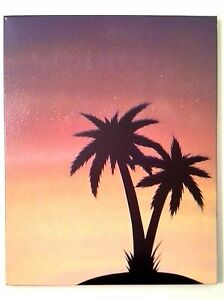 Detail How To Paint Palm Tree Silhouette Nomer 7