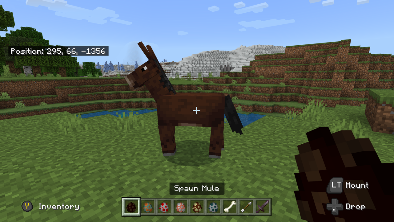 Detail How To Put A Chest On A Donkey In Minecraft Xbox 360 Nomer 19