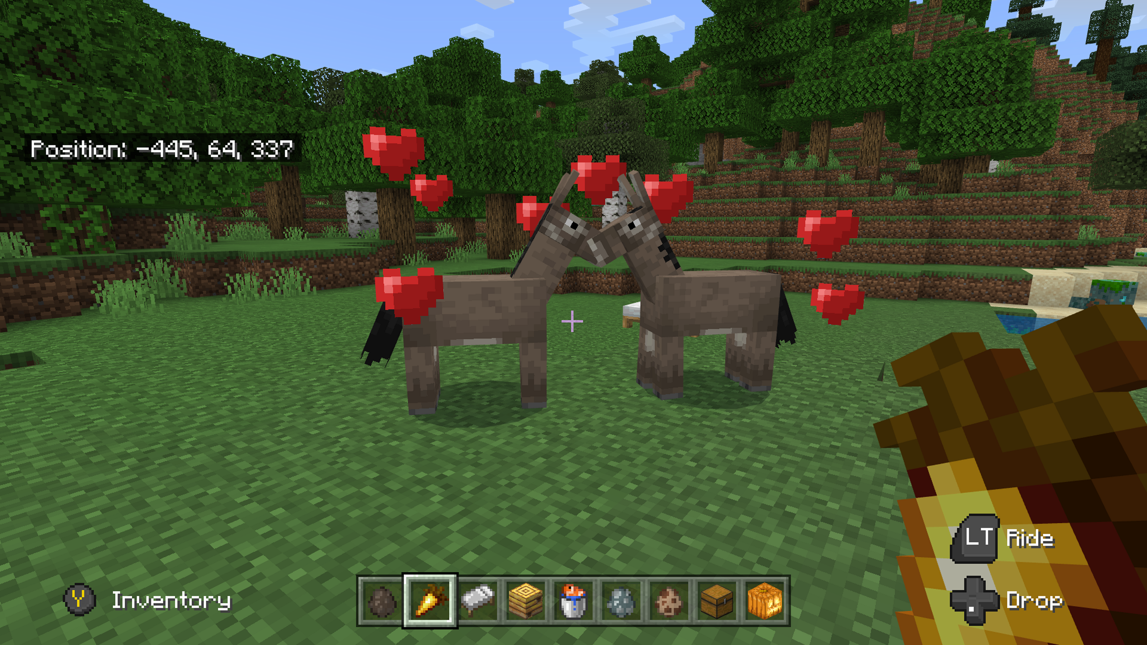 Detail How To Put A Chest On A Donkey In Minecraft Xbox 360 Nomer 21
