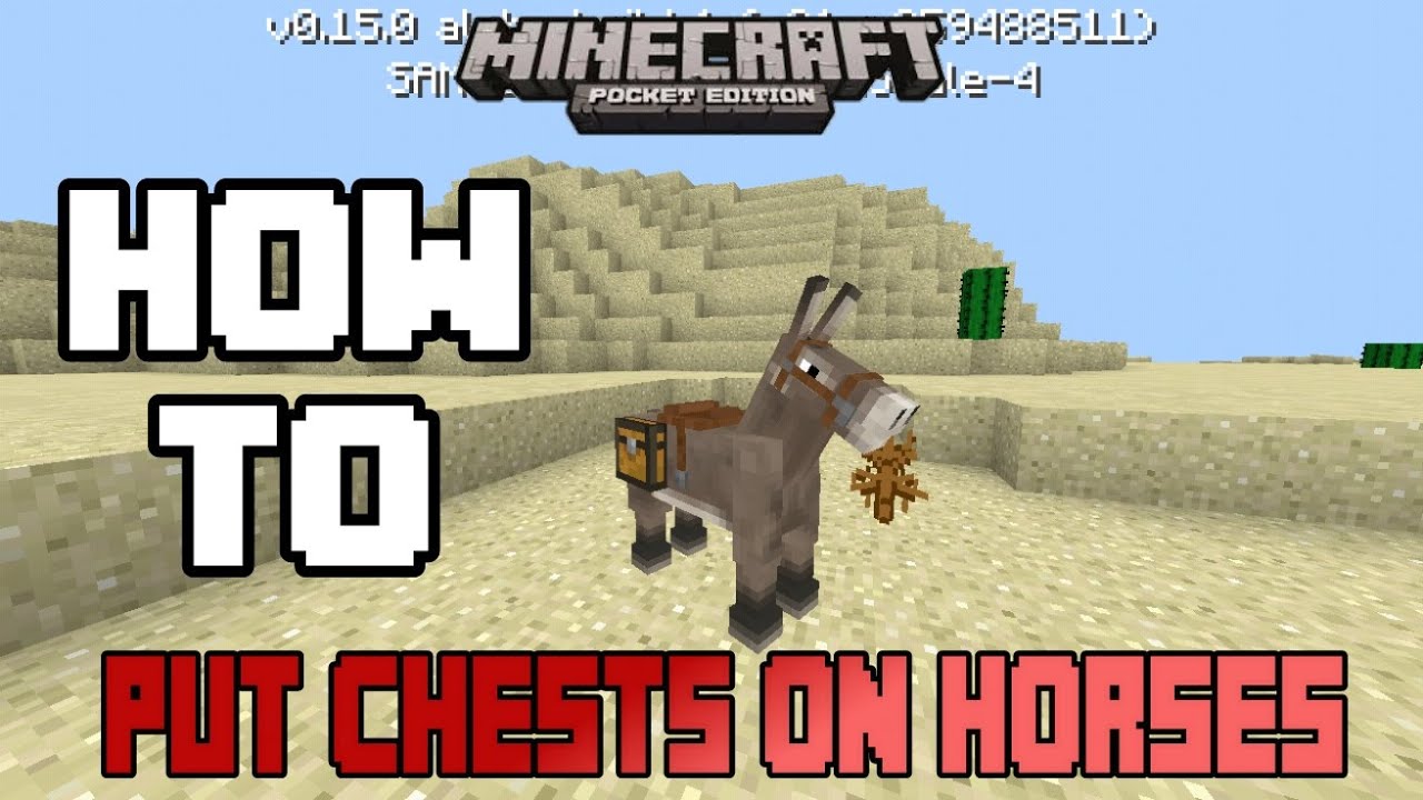 Detail How To Put A Chest On A Donkey In Minecraft Xbox 360 Nomer 9