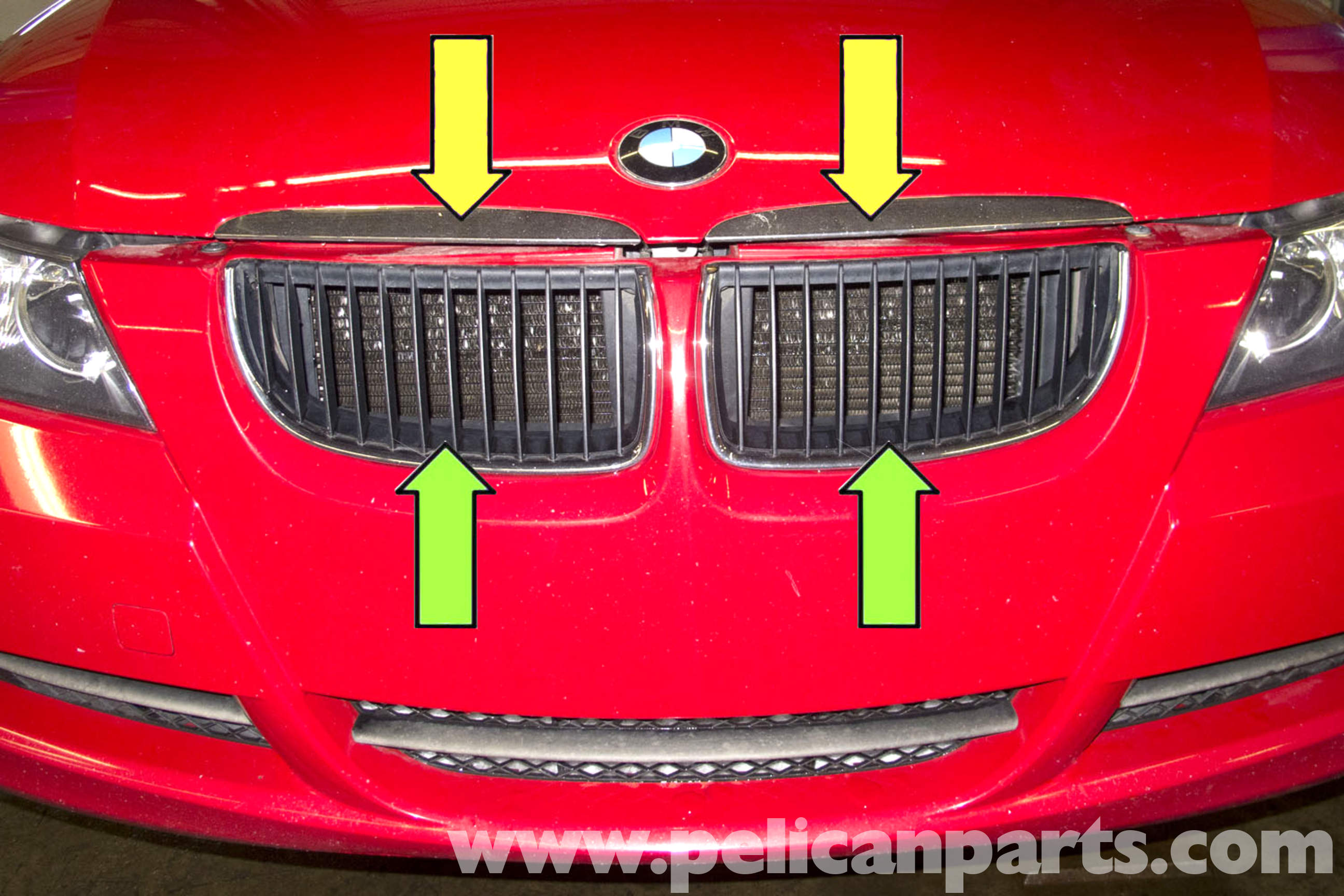 Detail How To Remove Bmw Kidney Grill Nomer 19