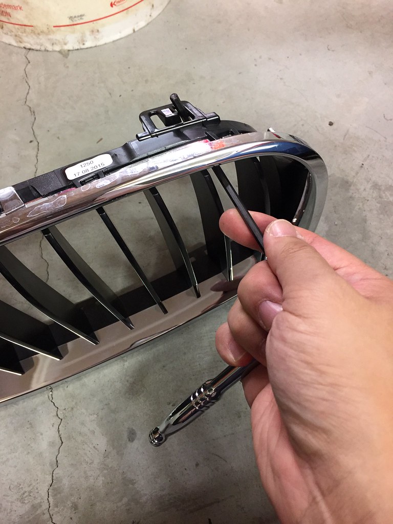 Detail How To Remove Bmw Kidney Grill Nomer 27