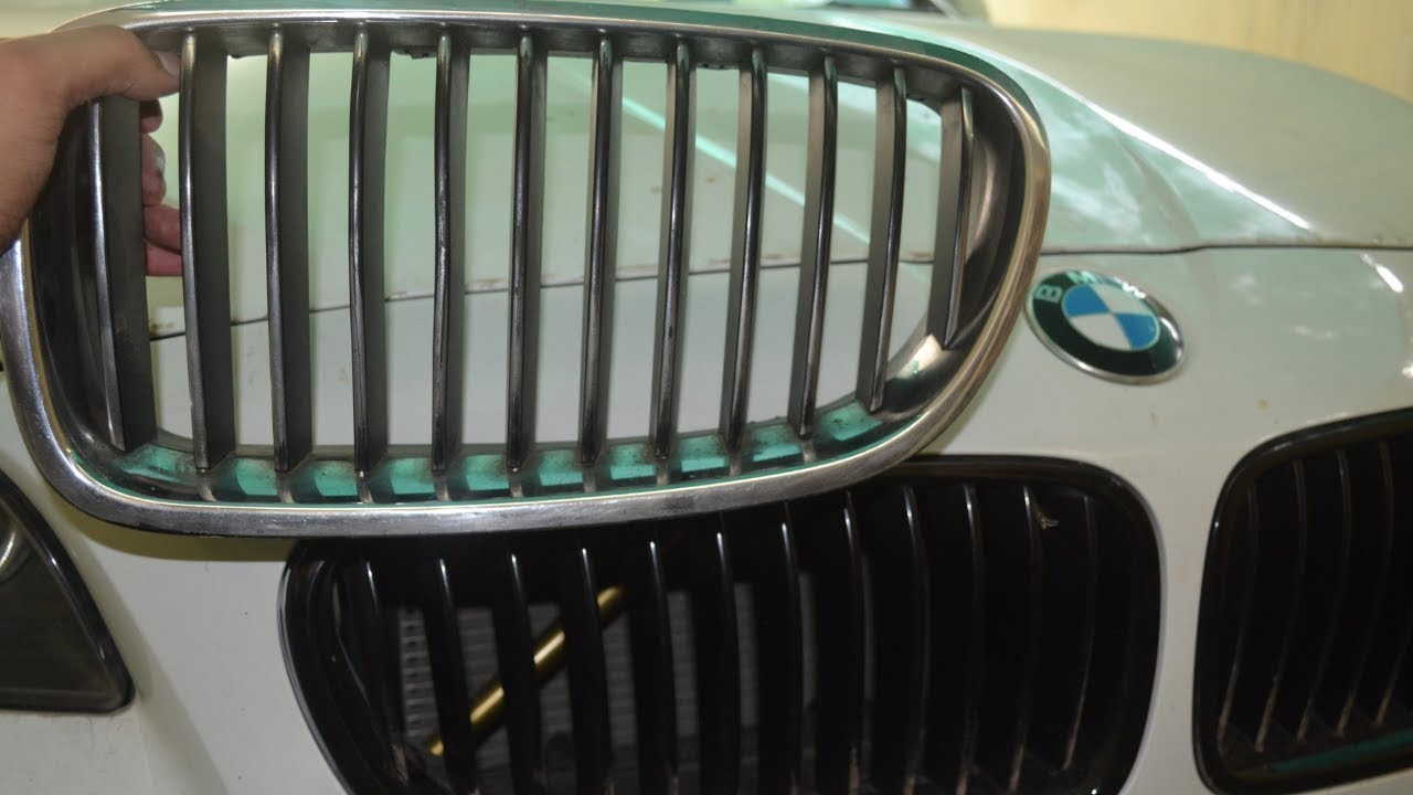 Detail How To Remove Bmw Kidney Grill Nomer 8