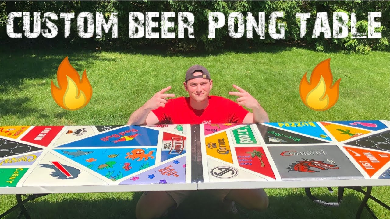 Detail How To Seal A Painted Beer Pong Table Nomer 45