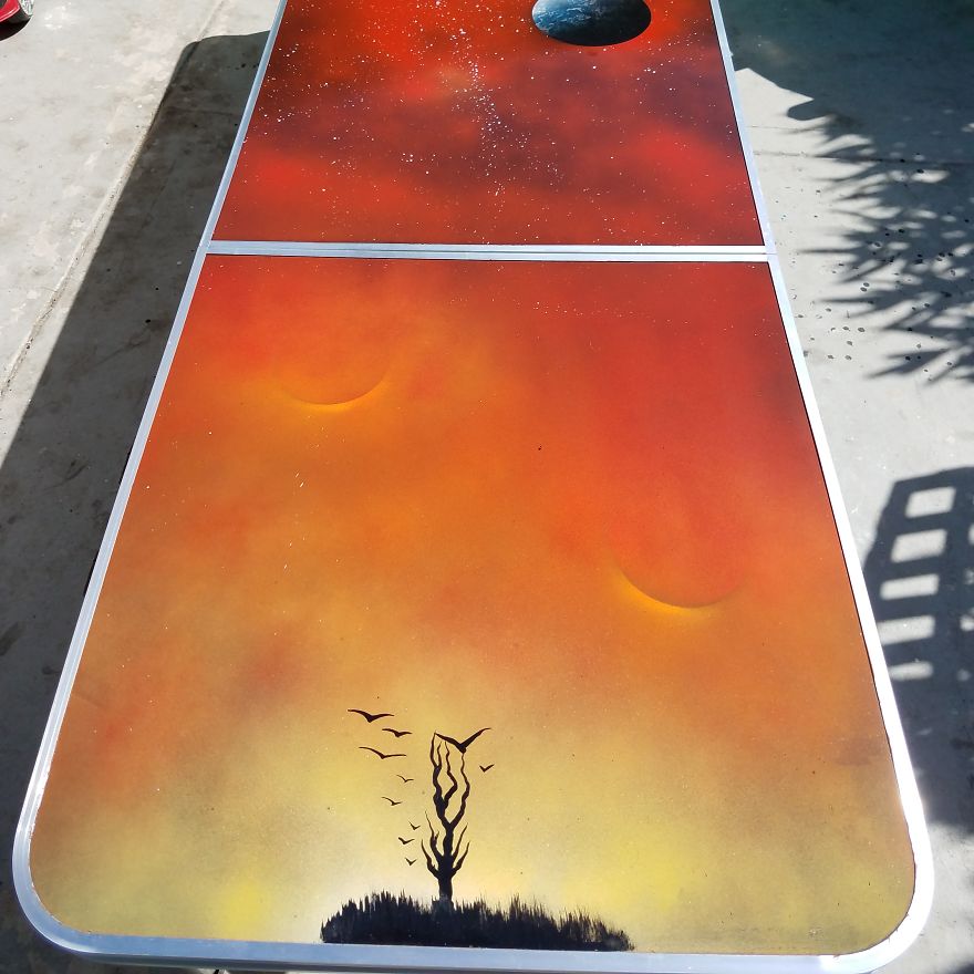 Detail How To Seal A Painted Beer Pong Table Nomer 47