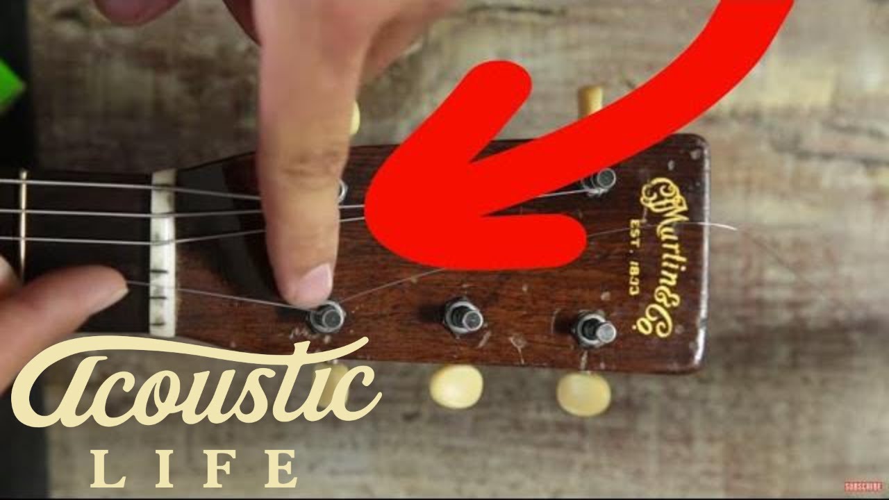 Detail How To String A Guitar Pictures Nomer 18