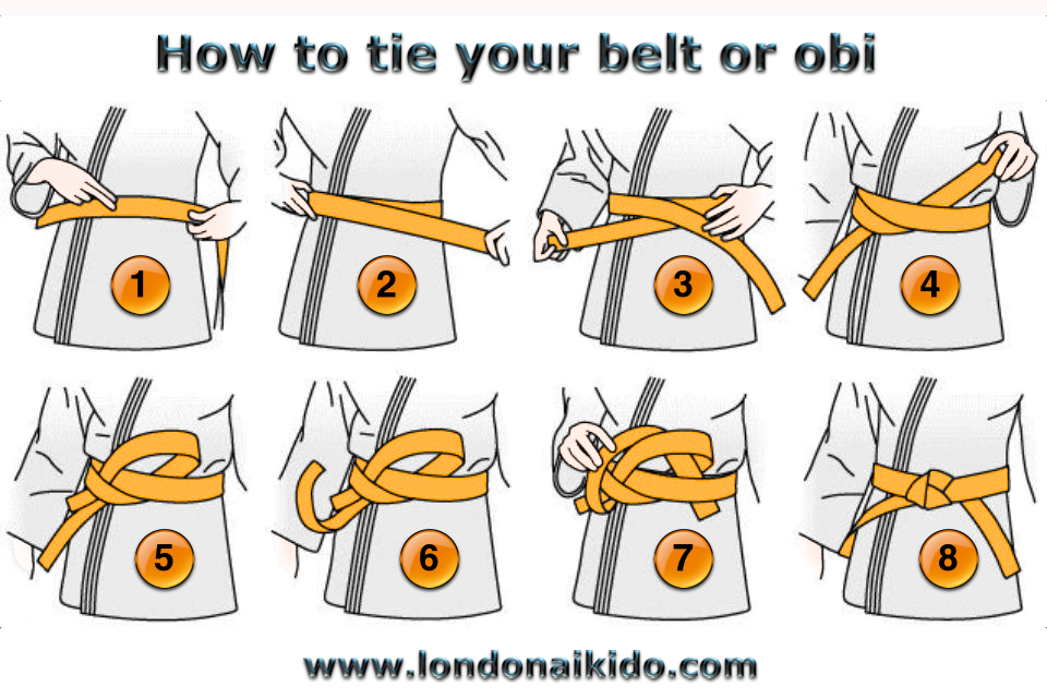 How To Tie An Aikido Belt - KibrisPDR