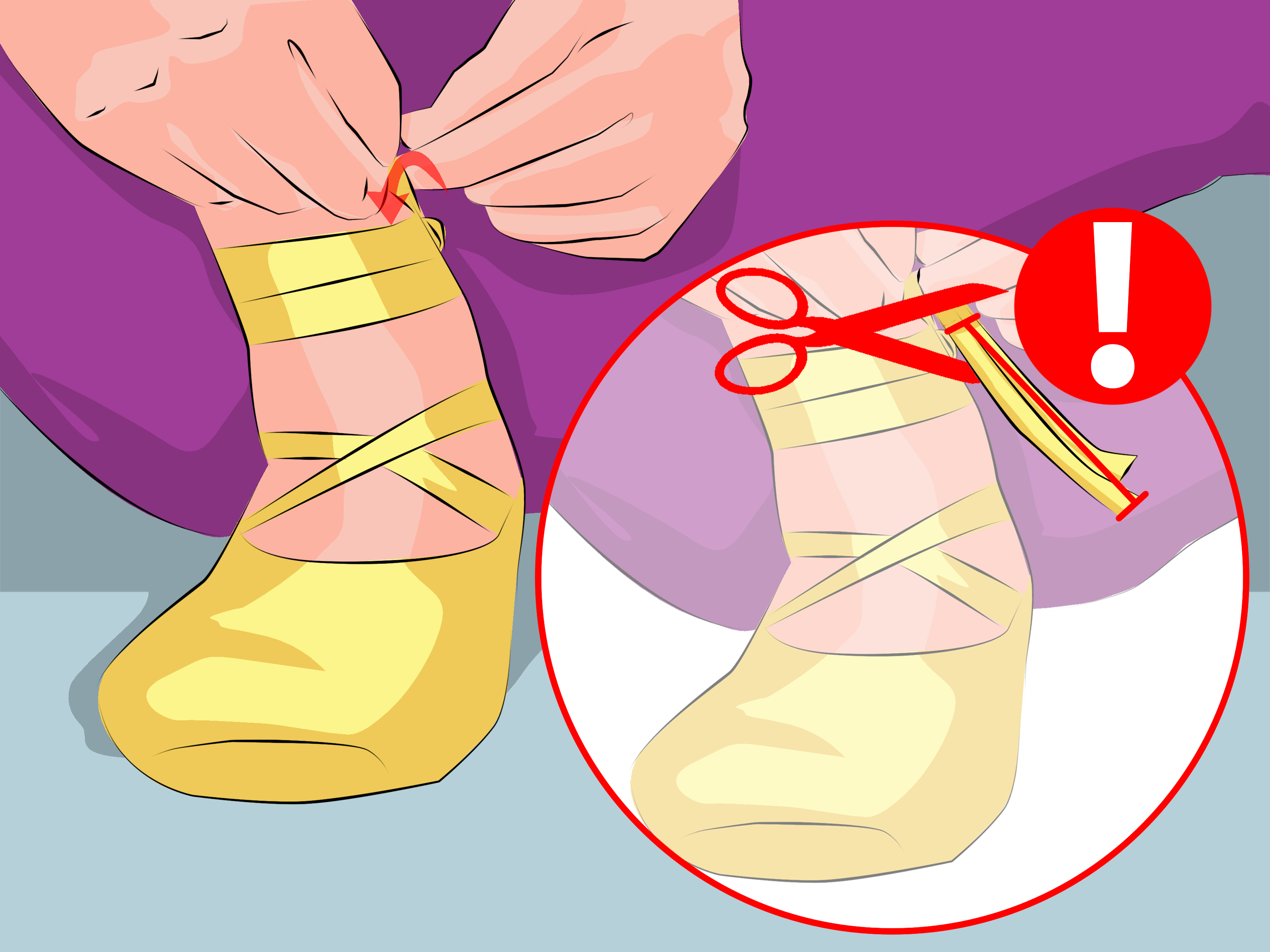 Detail How To Tie Ballet Ribbons Nomer 9