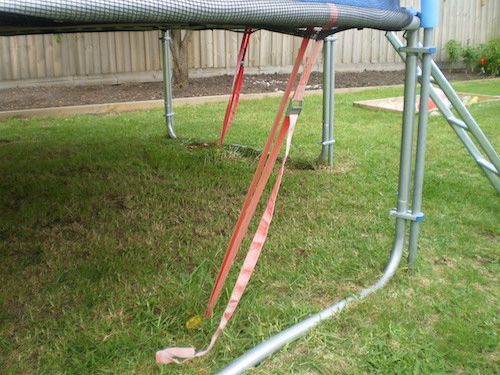 Detail How To Tie Down Trampoline For Hurricane Nomer 24