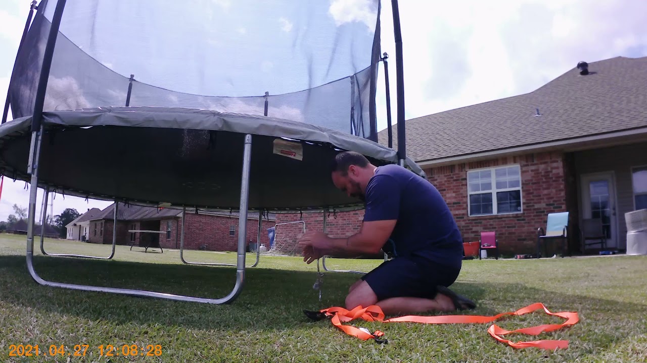 Detail How To Tie Down Trampoline For Hurricane Nomer 25