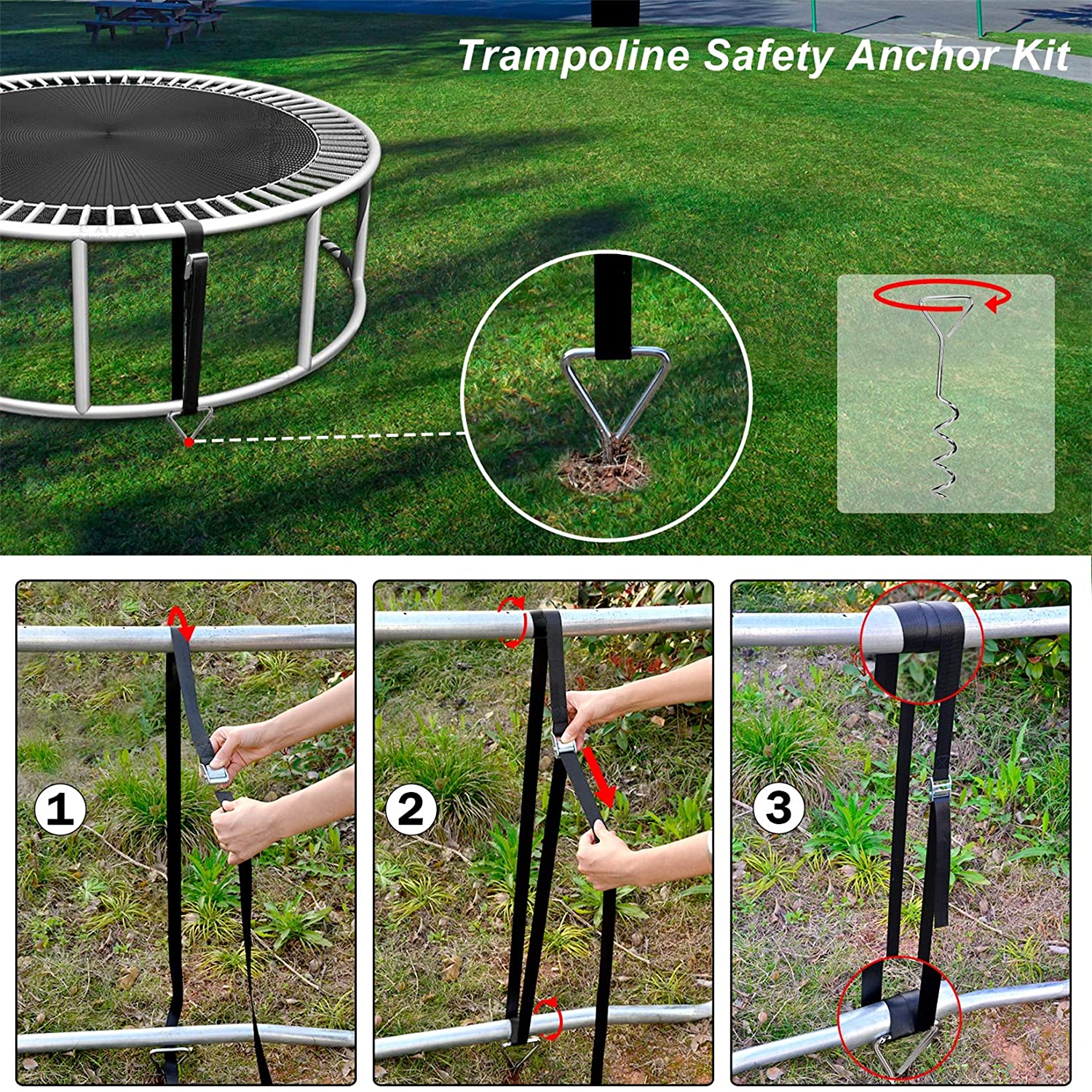 Detail How To Tie Down Trampoline For Hurricane Nomer 47