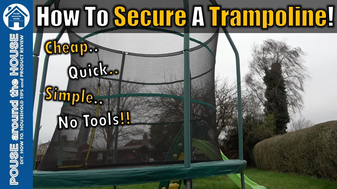Detail How To Tie Down Trampoline For Hurricane Nomer 51