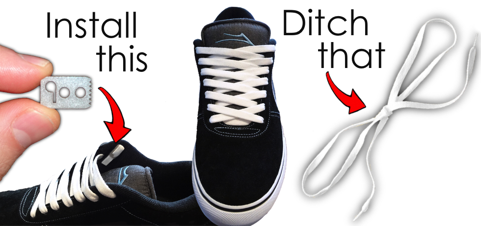Detail How To Tie Shoelaces Without A Bow Nomer 45