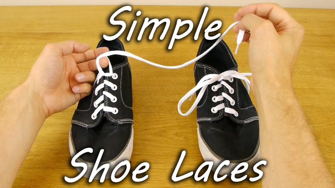 Detail How To Tie Shoelaces Without A Bow Nomer 46