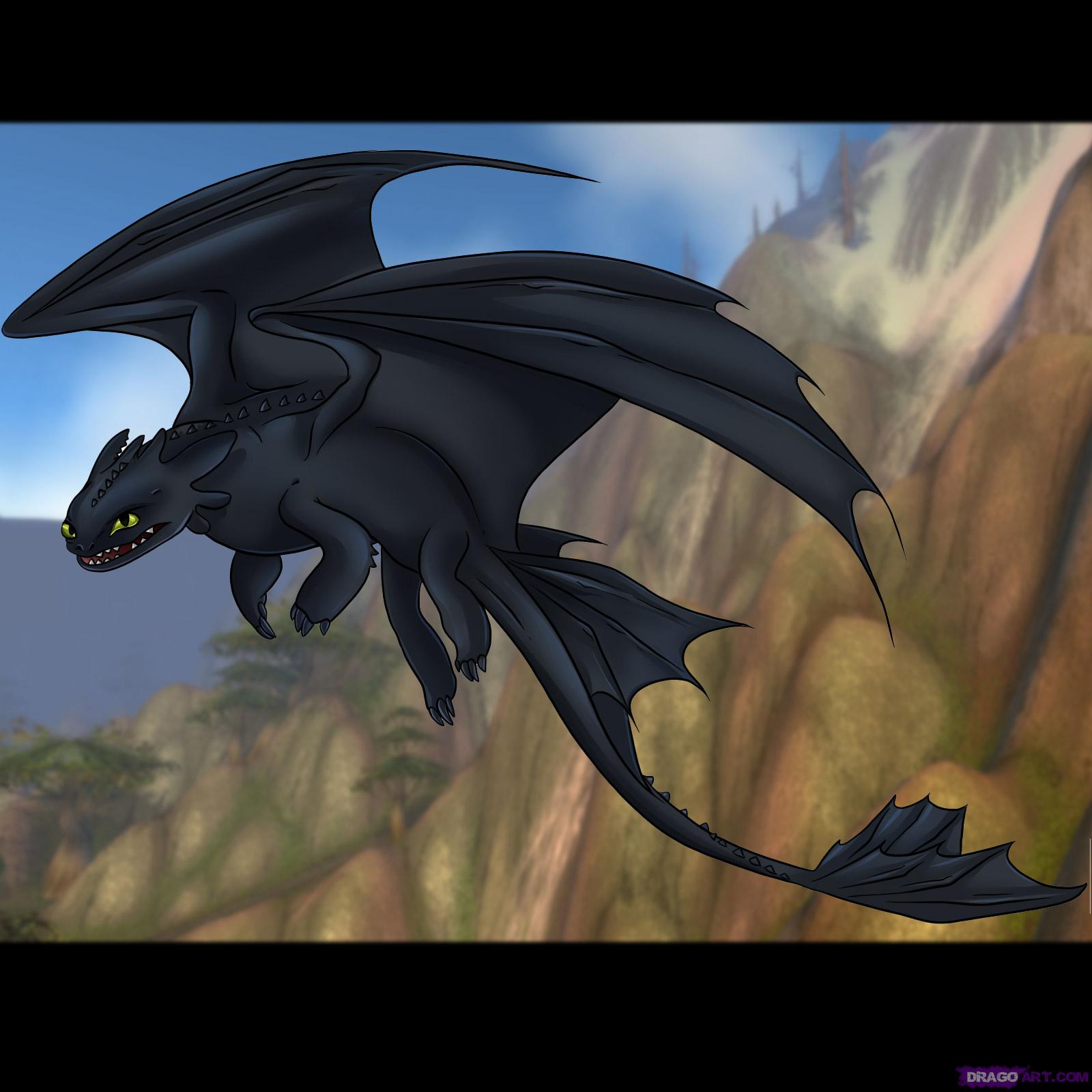 Detail How To Train Your Dragon 2 Night Fury Wallpaper Nomer 22