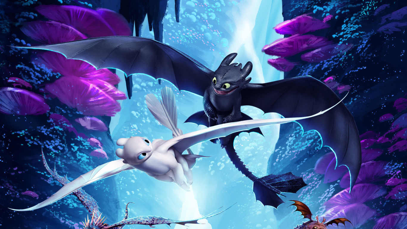 Detail How To Train Your Dragon 2 Night Fury Wallpaper Nomer 25