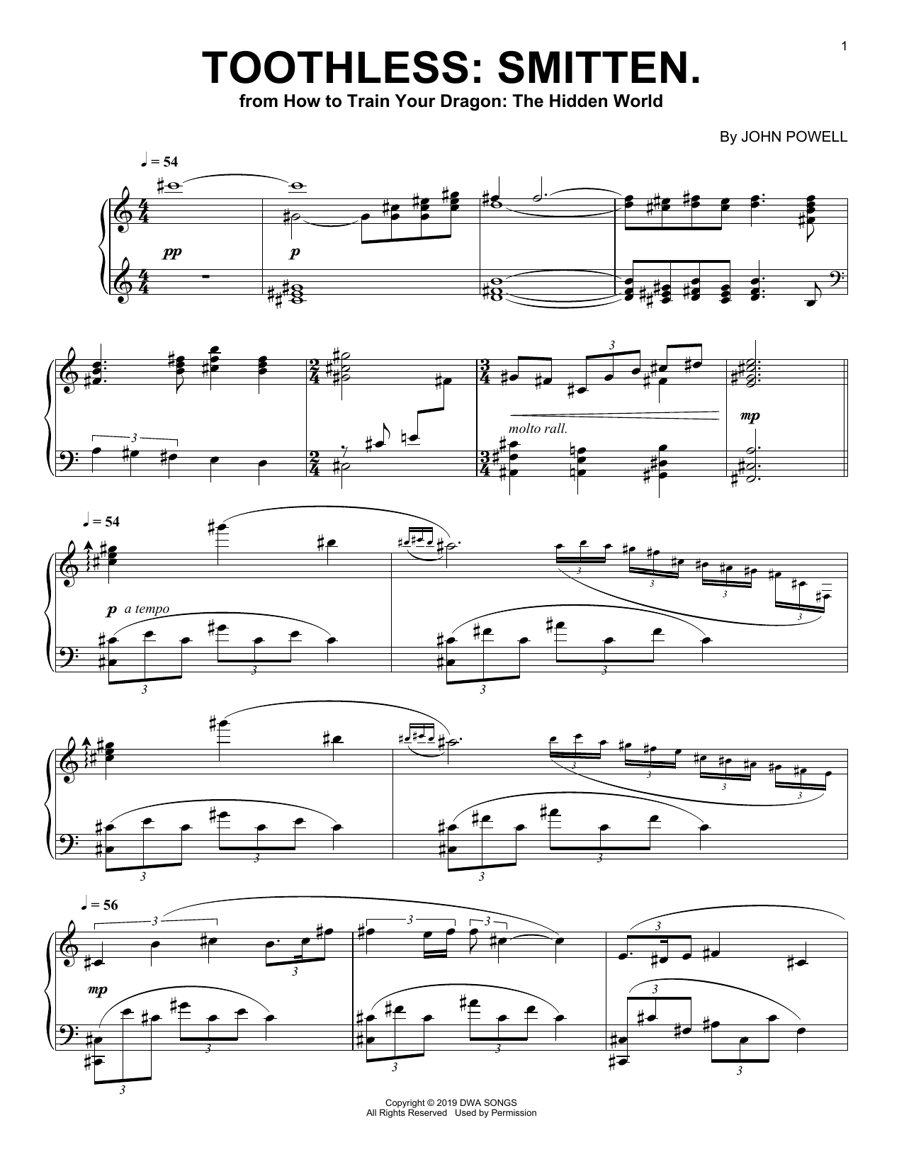 Detail How To Train Your Dragon Trumpet Sheet Music Nomer 23