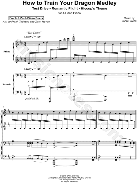 Detail How To Train Your Dragon Trumpet Sheet Music Nomer 31