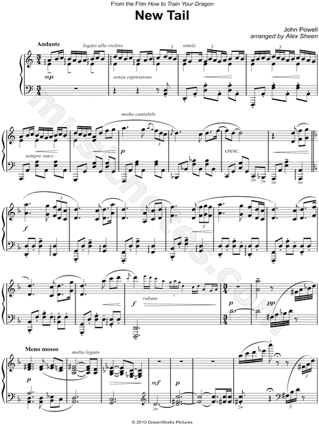 Detail How To Train Your Dragon Trumpet Sheet Music Nomer 35