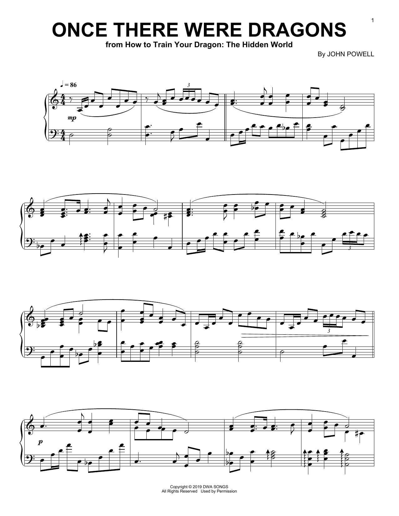 Detail How To Train Your Dragon Trumpet Sheet Music Nomer 41