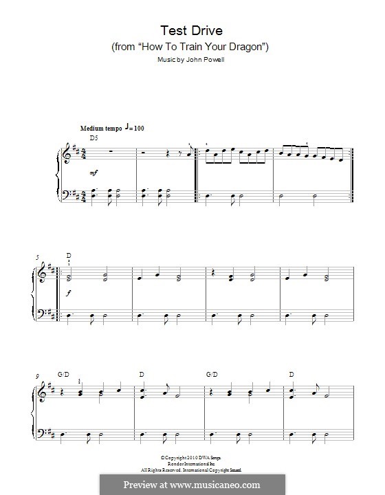 Detail How To Train Your Dragon Trumpet Sheet Music Nomer 54