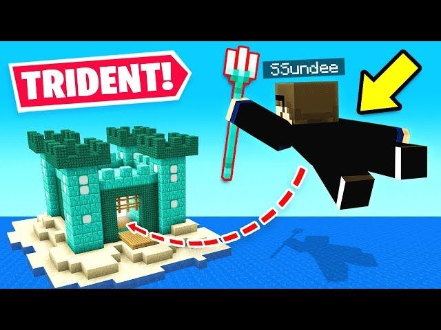 Detail How To Use A Trident In Minecraft To Fly Nomer 47