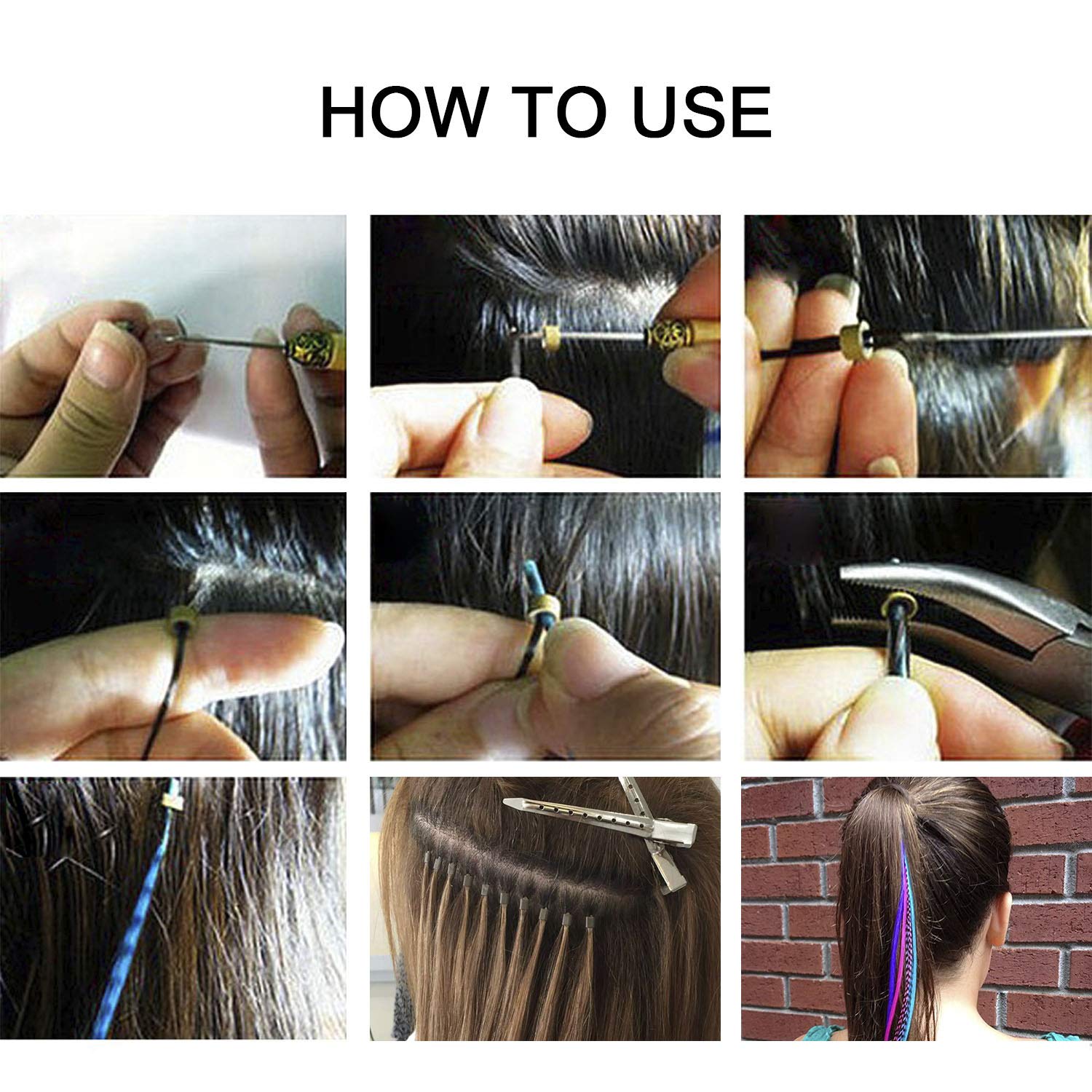 Detail How To Use Hair Tinsel Hook Nomer 30