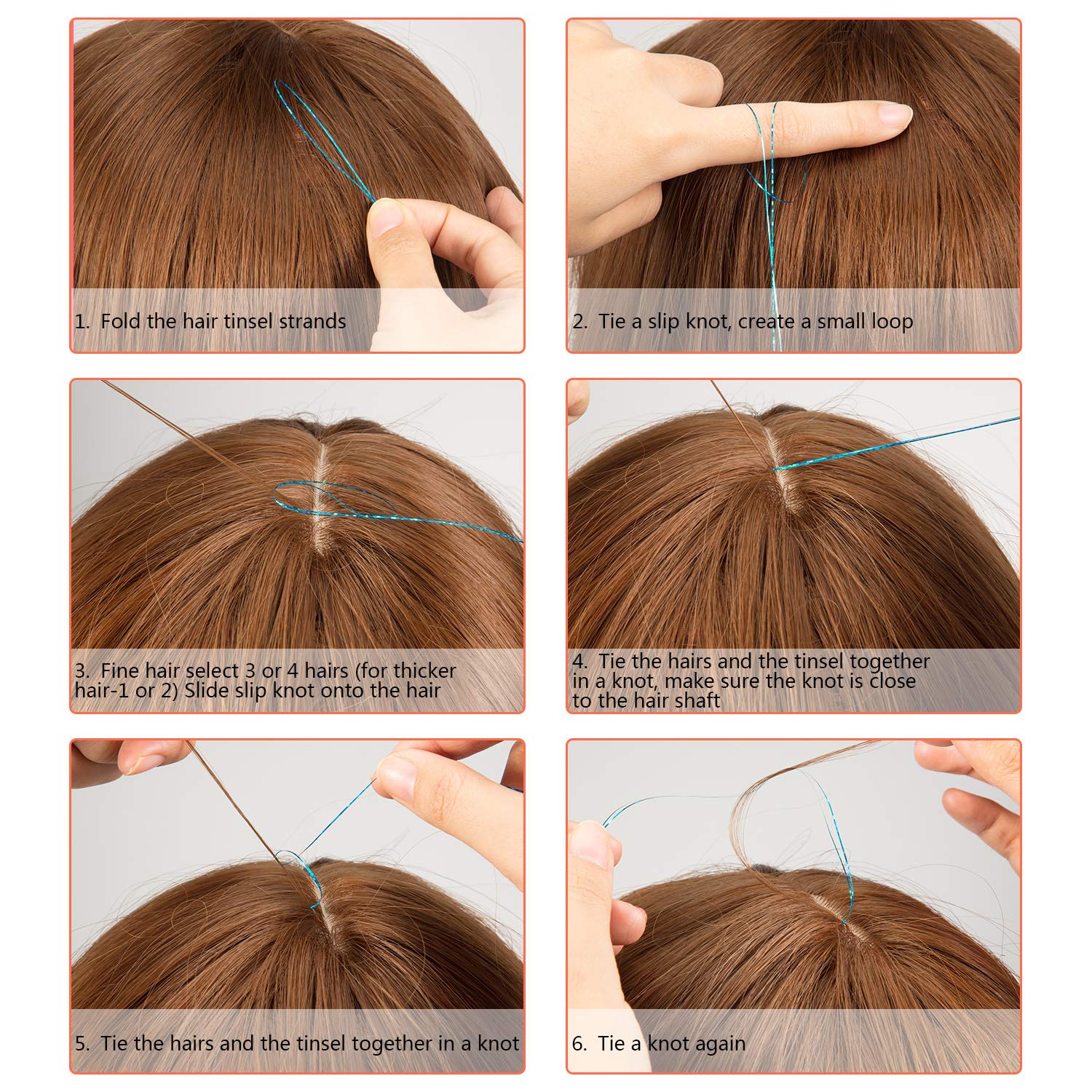 Detail How To Use Hair Tinsel Hook Nomer 9