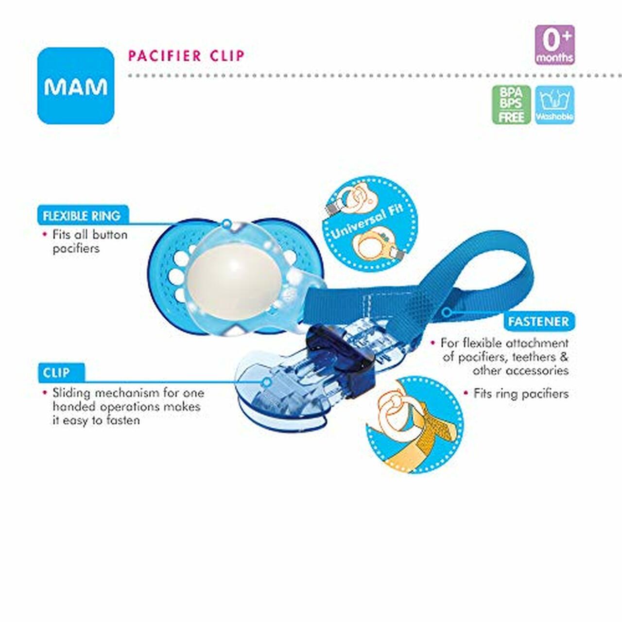 Detail How To Use Pacifier Clip With Mam Nomer 24