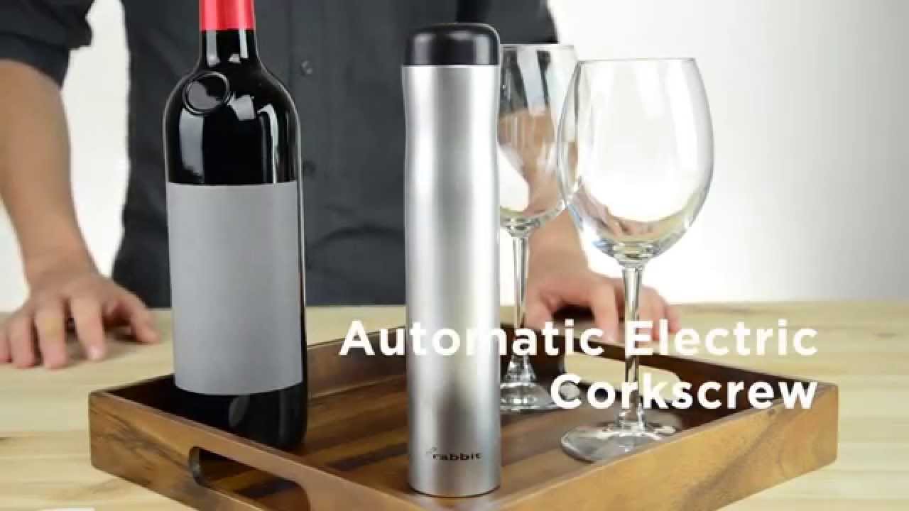 Detail How To Use Rabbit Wine Opener Electric Nomer 4