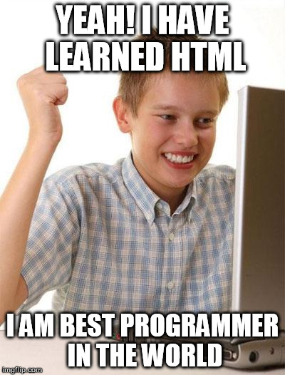 Detail Html Is A Programming Language Meme Nomer 29