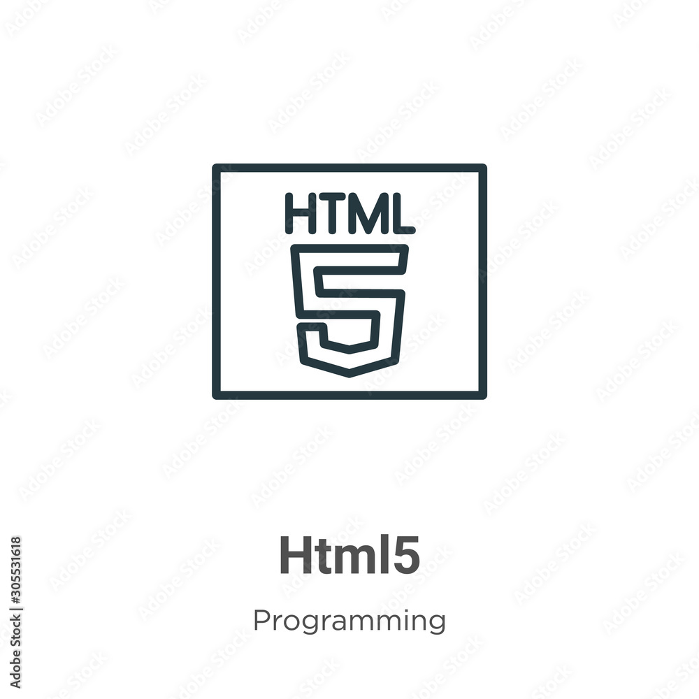 Detail Html5 Icon Nomer 19