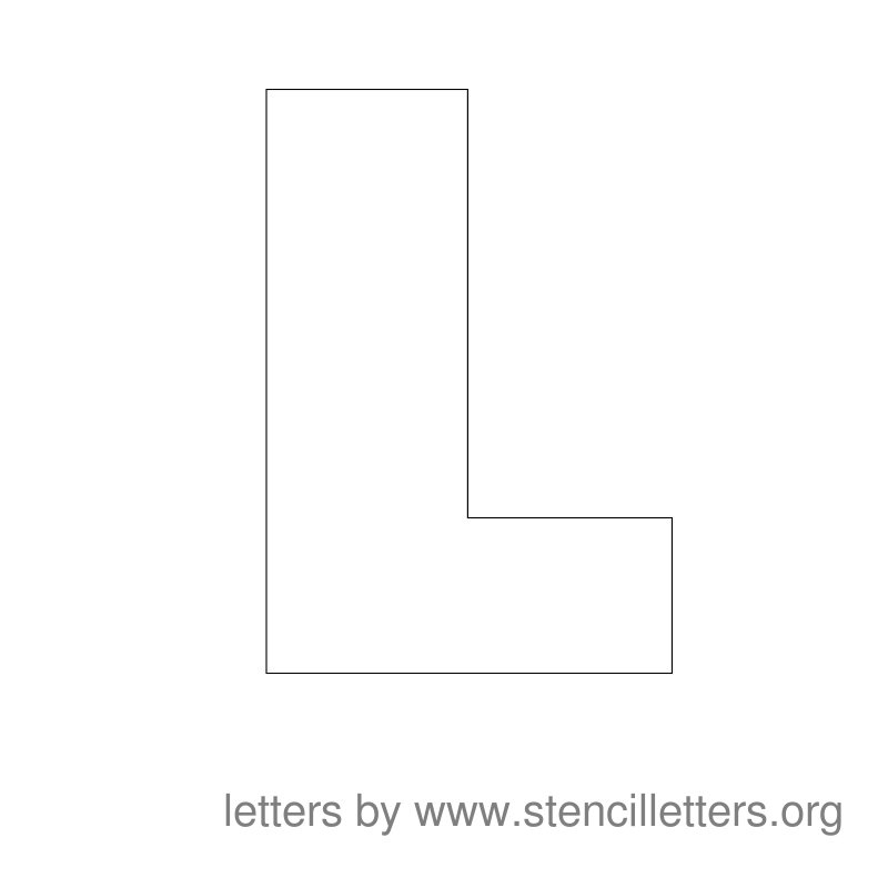 Detail Huge Letter L Nomer 12
