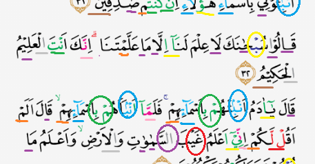 Detail Hukum Bacaan Tajwid Surat Al Baqarah Ayat 30 Nomer 30