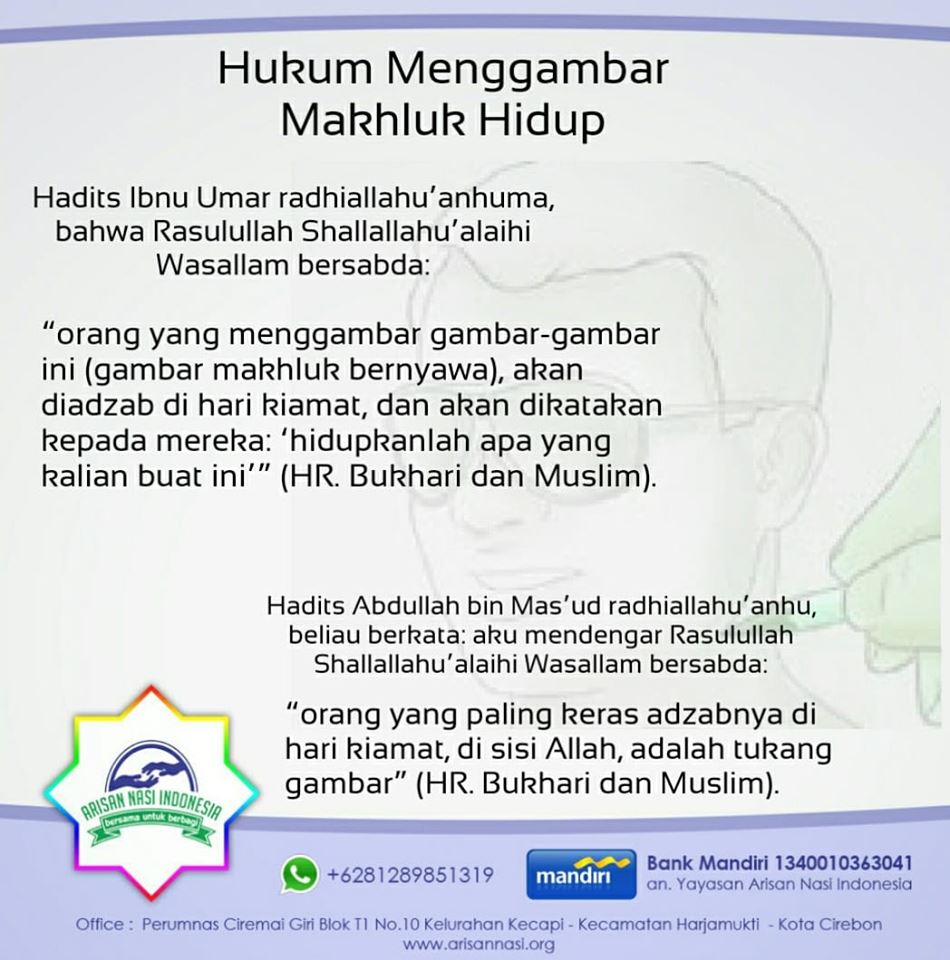 Detail Hukum Menggambar Dalam Islam Nomer 17