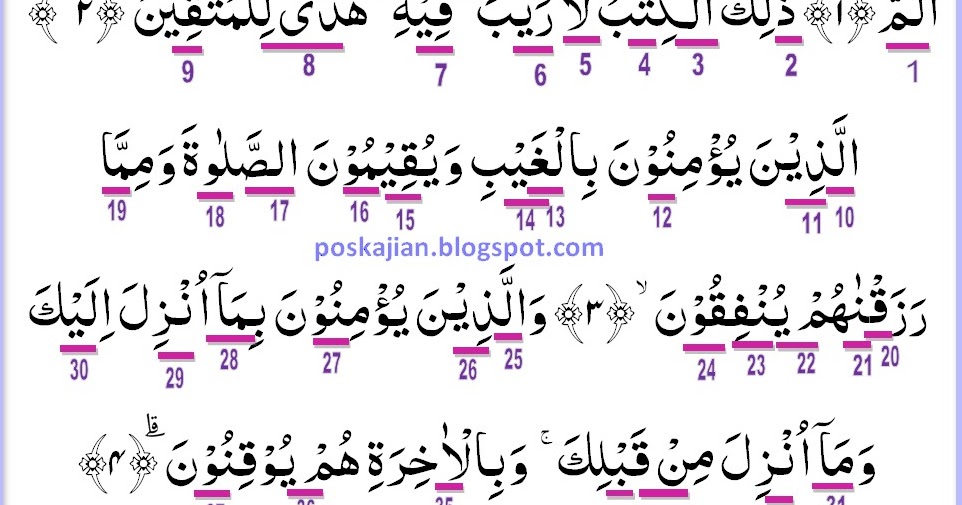 Detail Hukum Tajwid Surat Al Baqarah Ayat 83 Nomer 17