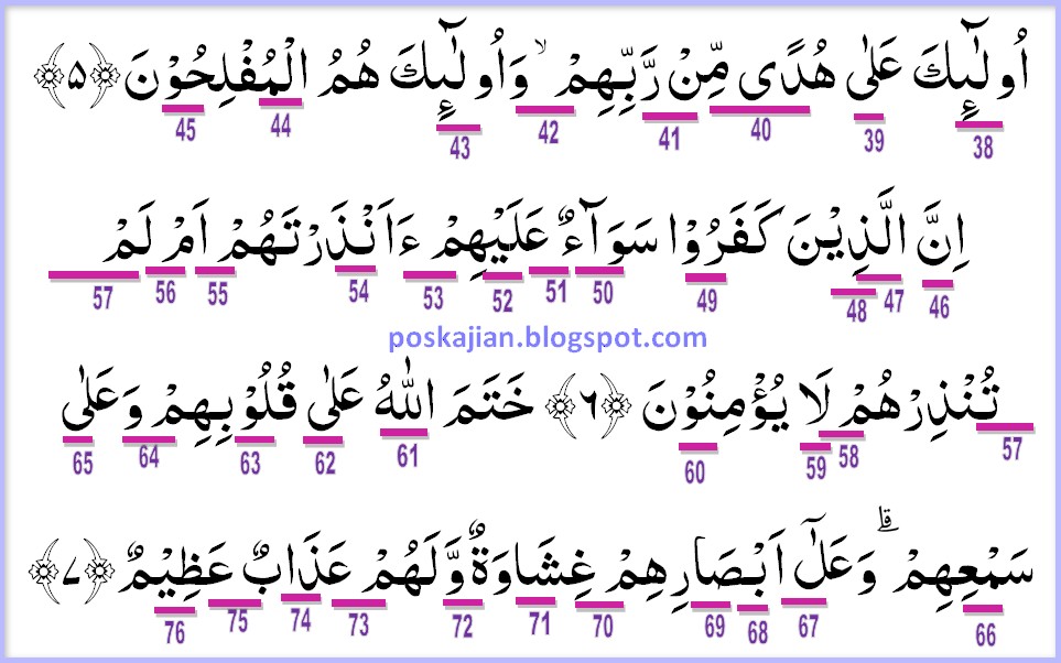 Detail Hukum Tajwid Surat Al Baqarah Ayat 83 Nomer 19