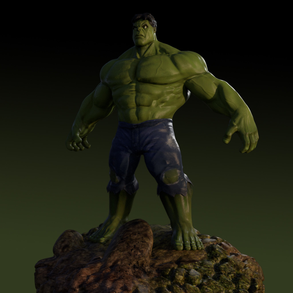 Detail Hulk 3d Nomer 30