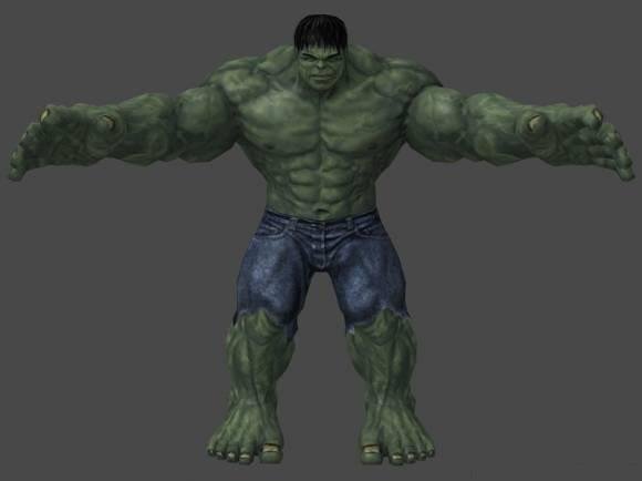 Detail Hulk 3d Nomer 45
