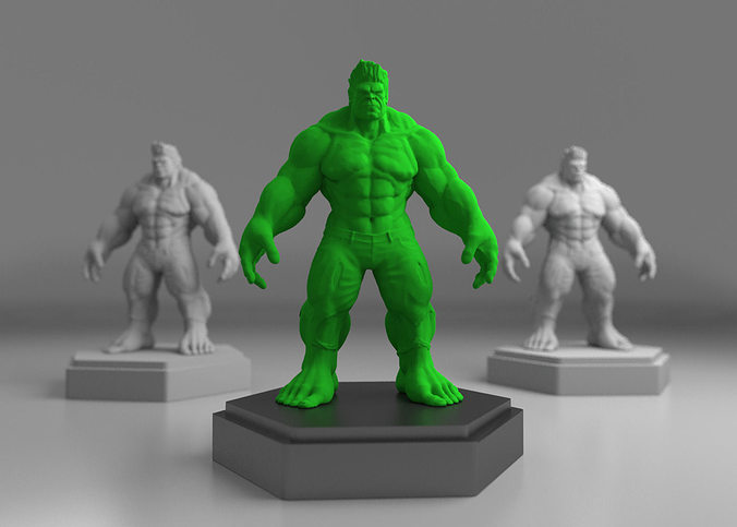 Detail Hulk 3d Nomer 7