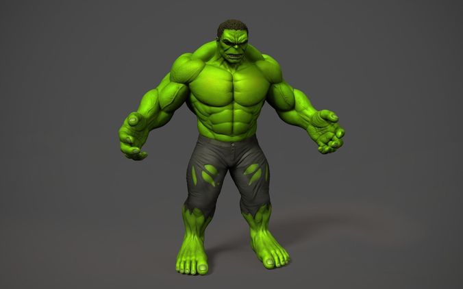 Detail Hulk 3d Nomer 8