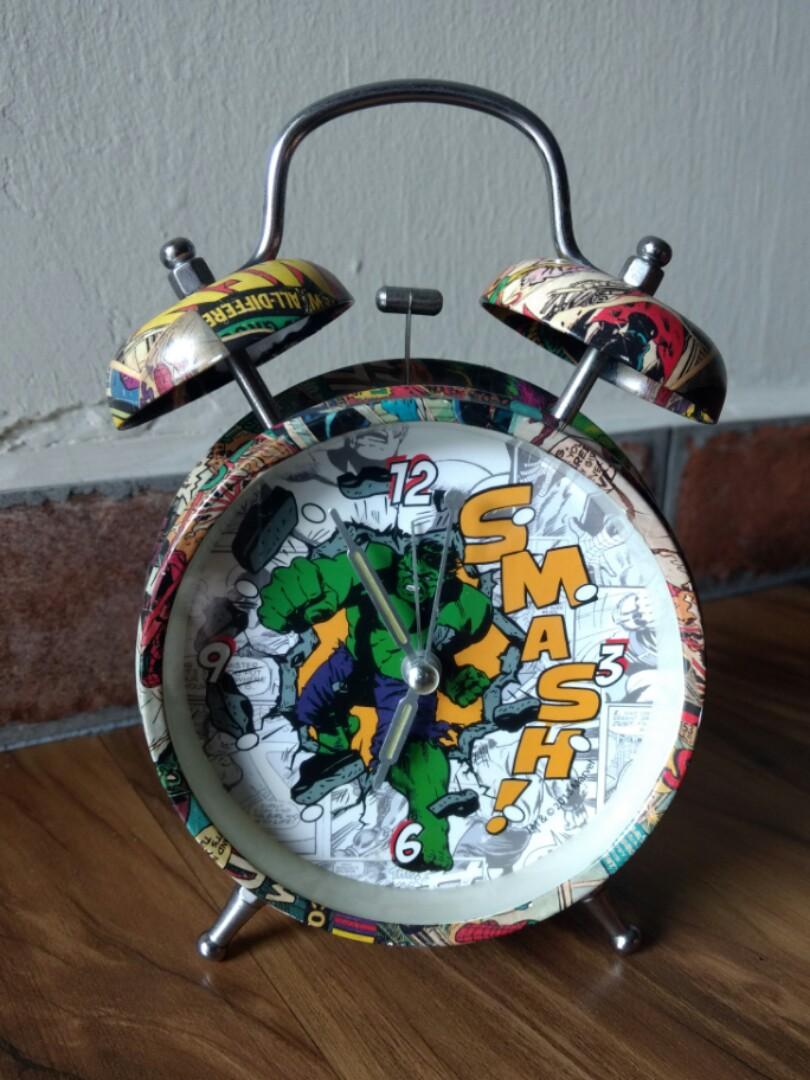 Detail Hulk Alarm Clock Nomer 26