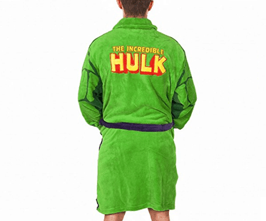 Detail Hulk Bathrobe Nomer 2