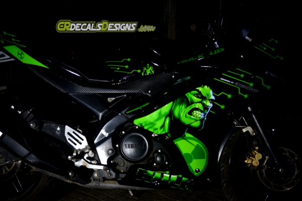 Detail Hulk Bike Stickers Nomer 19