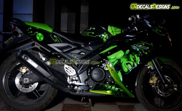 Detail Hulk Bike Stickers Nomer 44