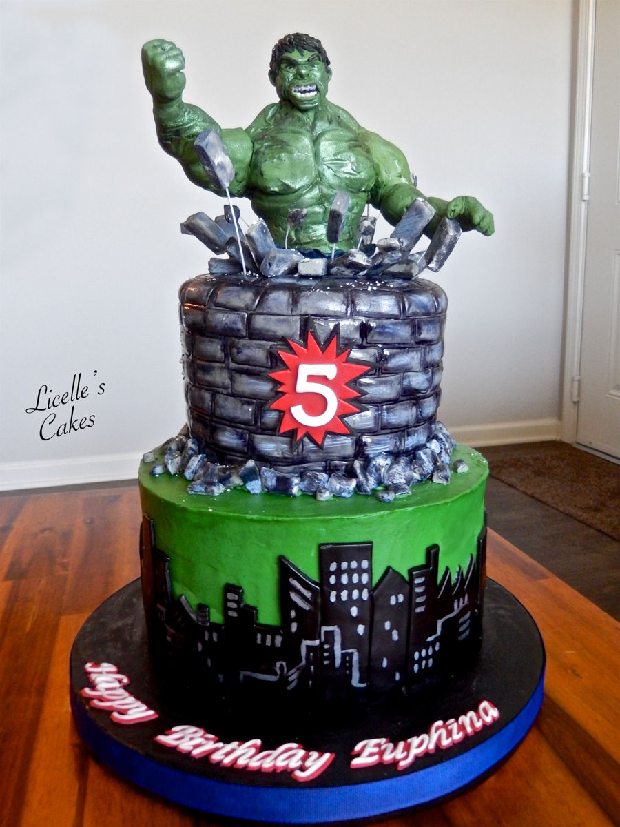 Detail Hulk Cake Images Nomer 12