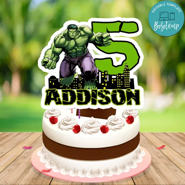 Detail Hulk Cake Images Nomer 15