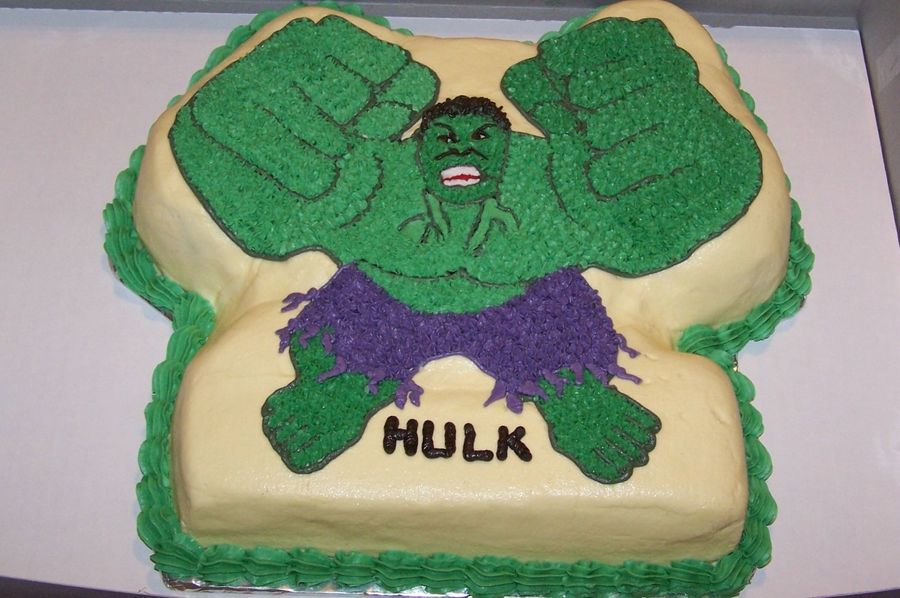 Detail Hulk Cake Pan Nomer 2