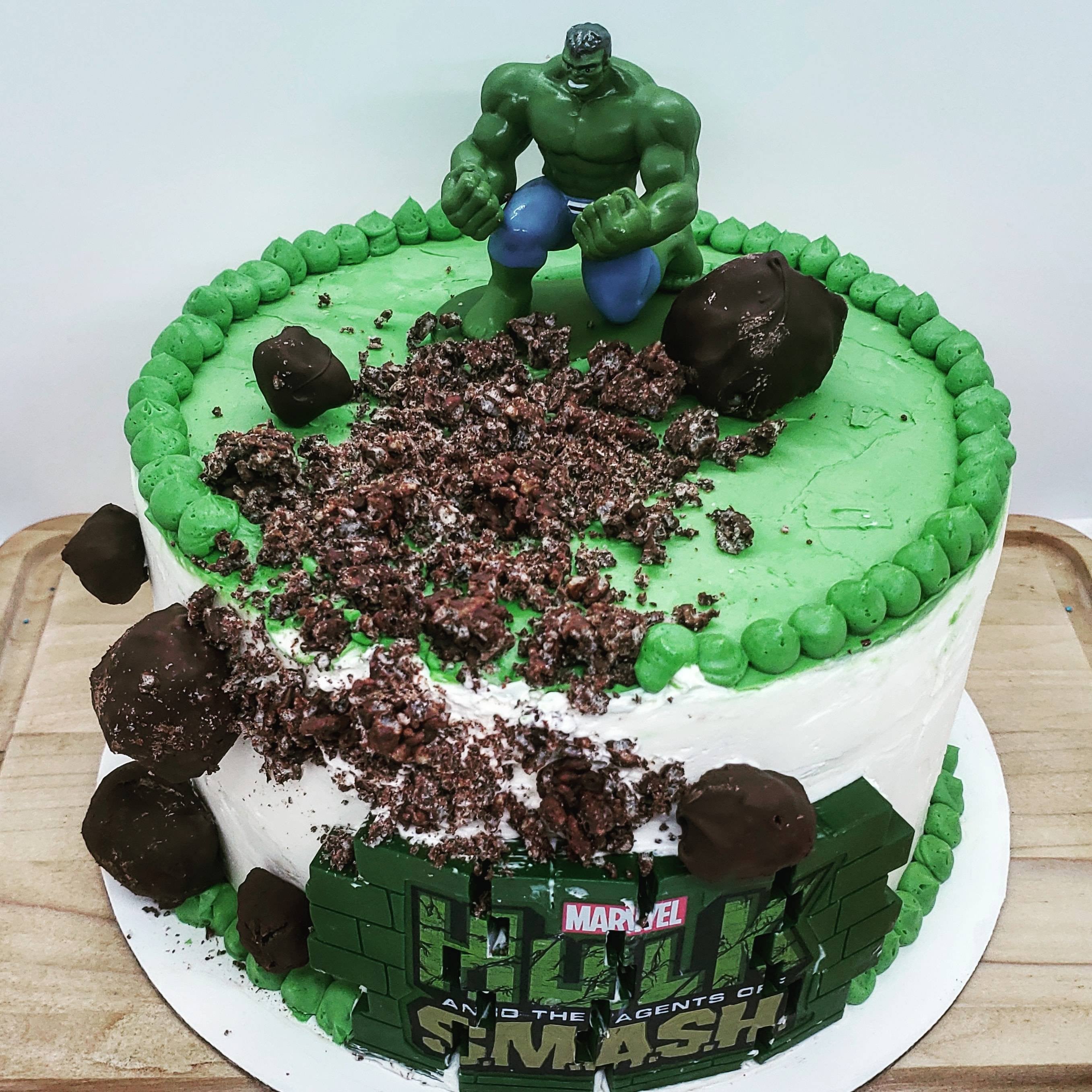 Detail Hulk Cake Pan Nomer 20