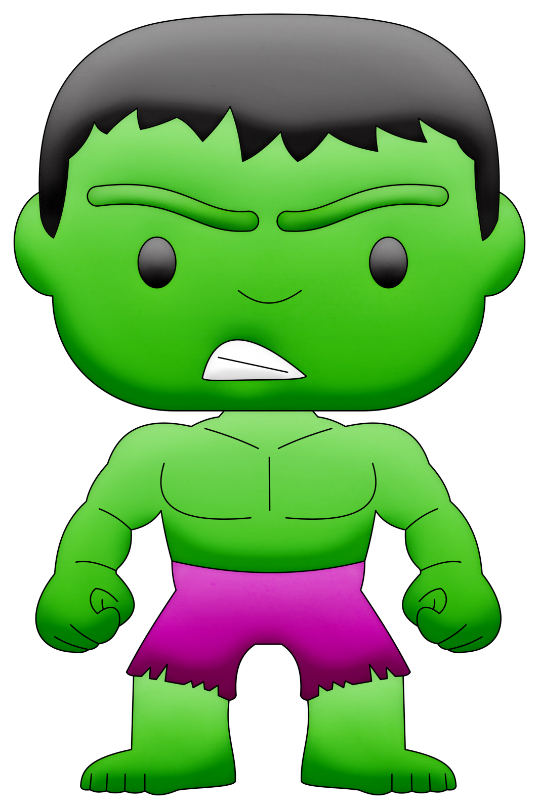 Detail Hulk Chibi Png Nomer 44